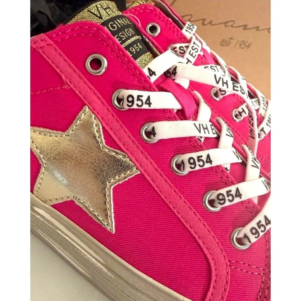 VINTAGE HAVANA Alexa Fuchsia Women's Sneakers, NEW! Size 9 - Picture 4 of 10